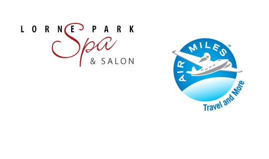 Collect AIR MILES® reward miles at Lorne Park Spa and Salon